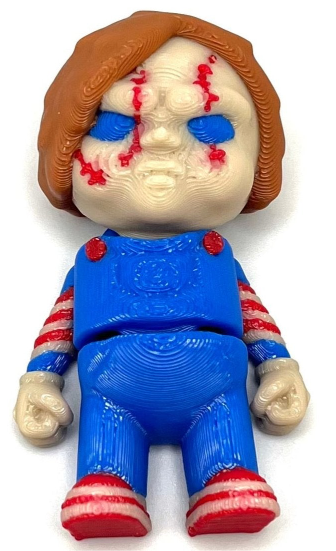 Horror Minis | 3D Printed Articulated Horror Movie Figurines
