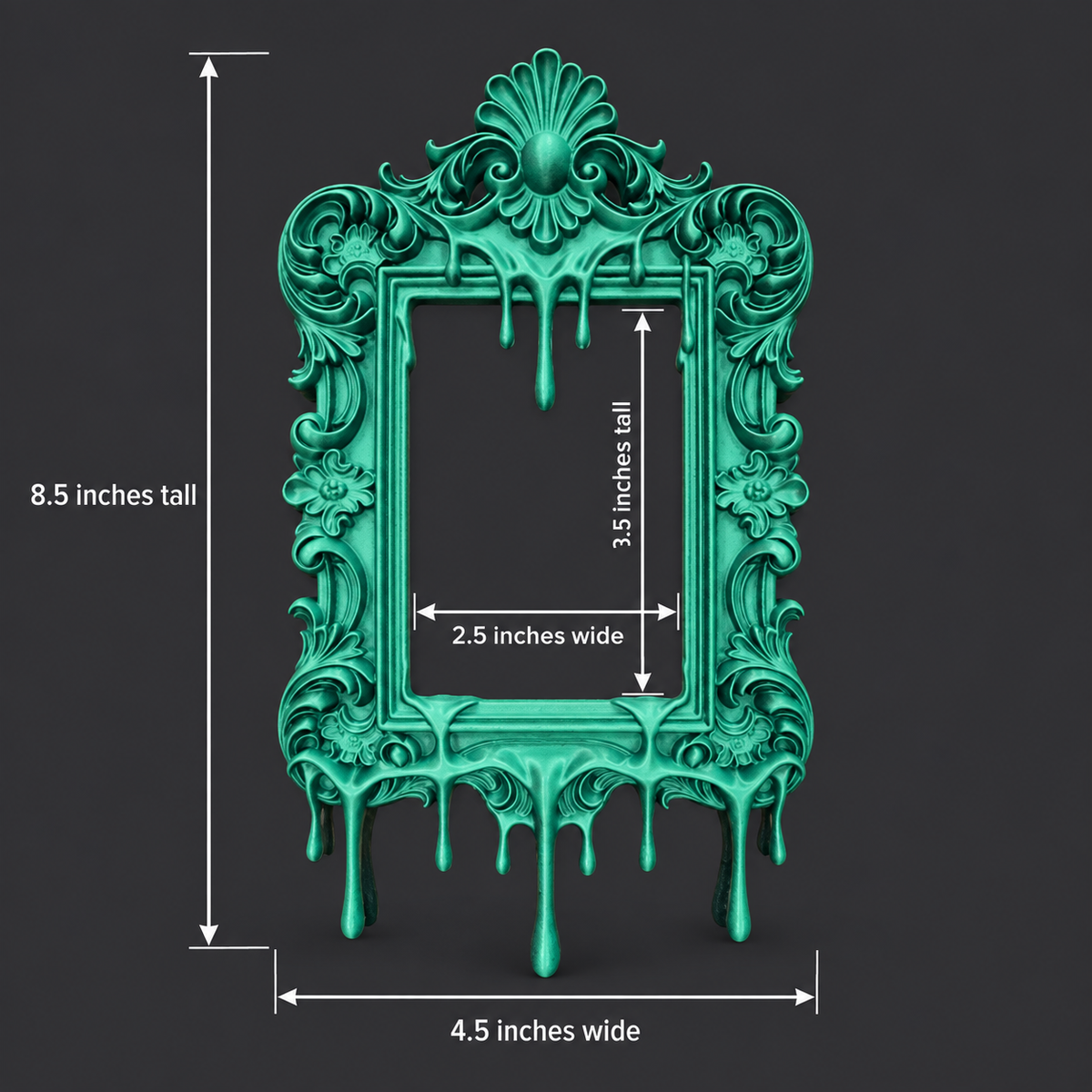 Gothic Victorian Frames Halloween Decor