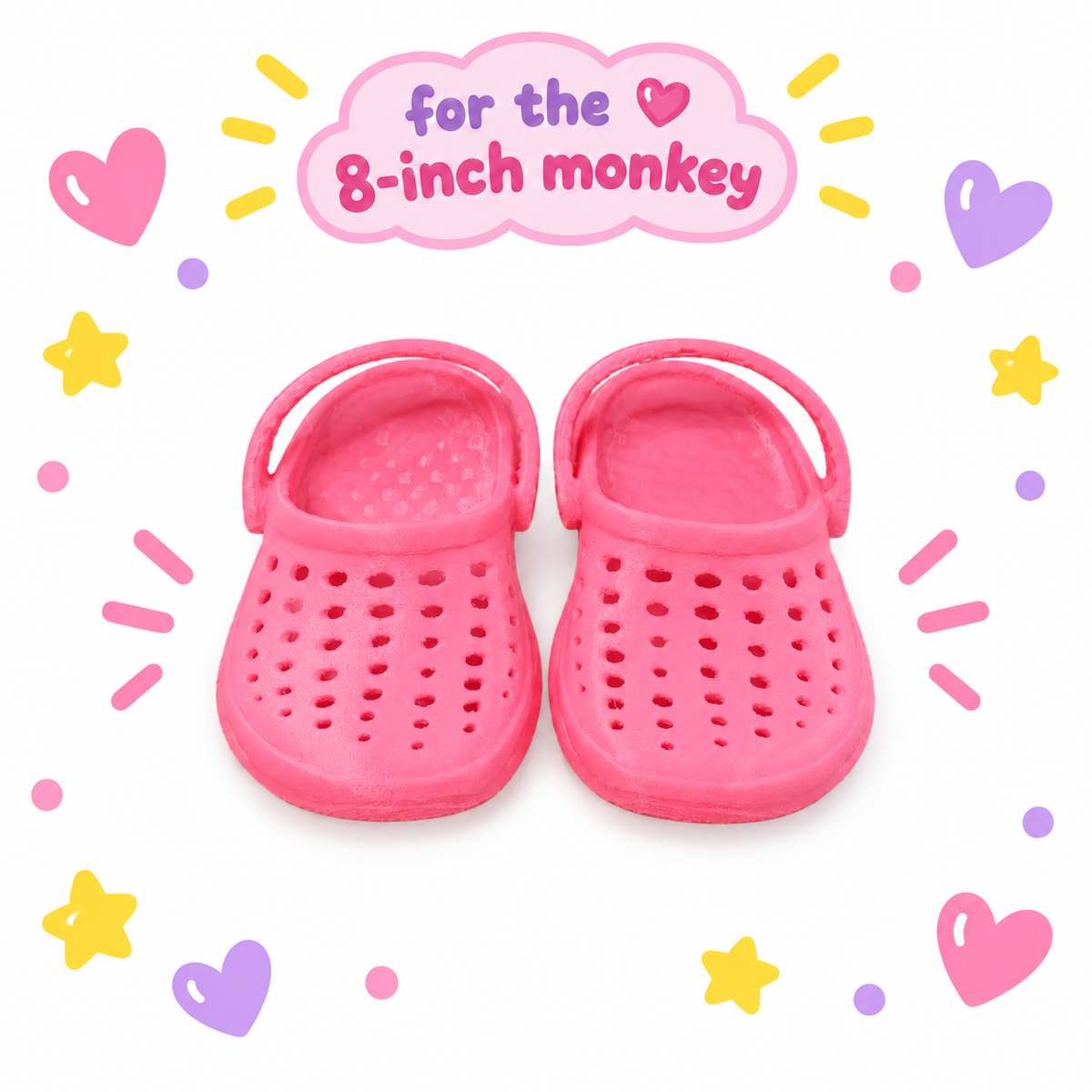 MonKey Gear Accessories – Mix, Match & Play | 3D Printed Accessories for 5” & 8” Collectibles