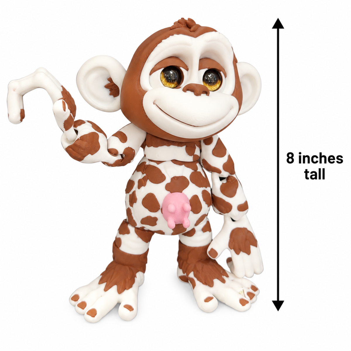 8" Monkey's Den Articulating Figurine
