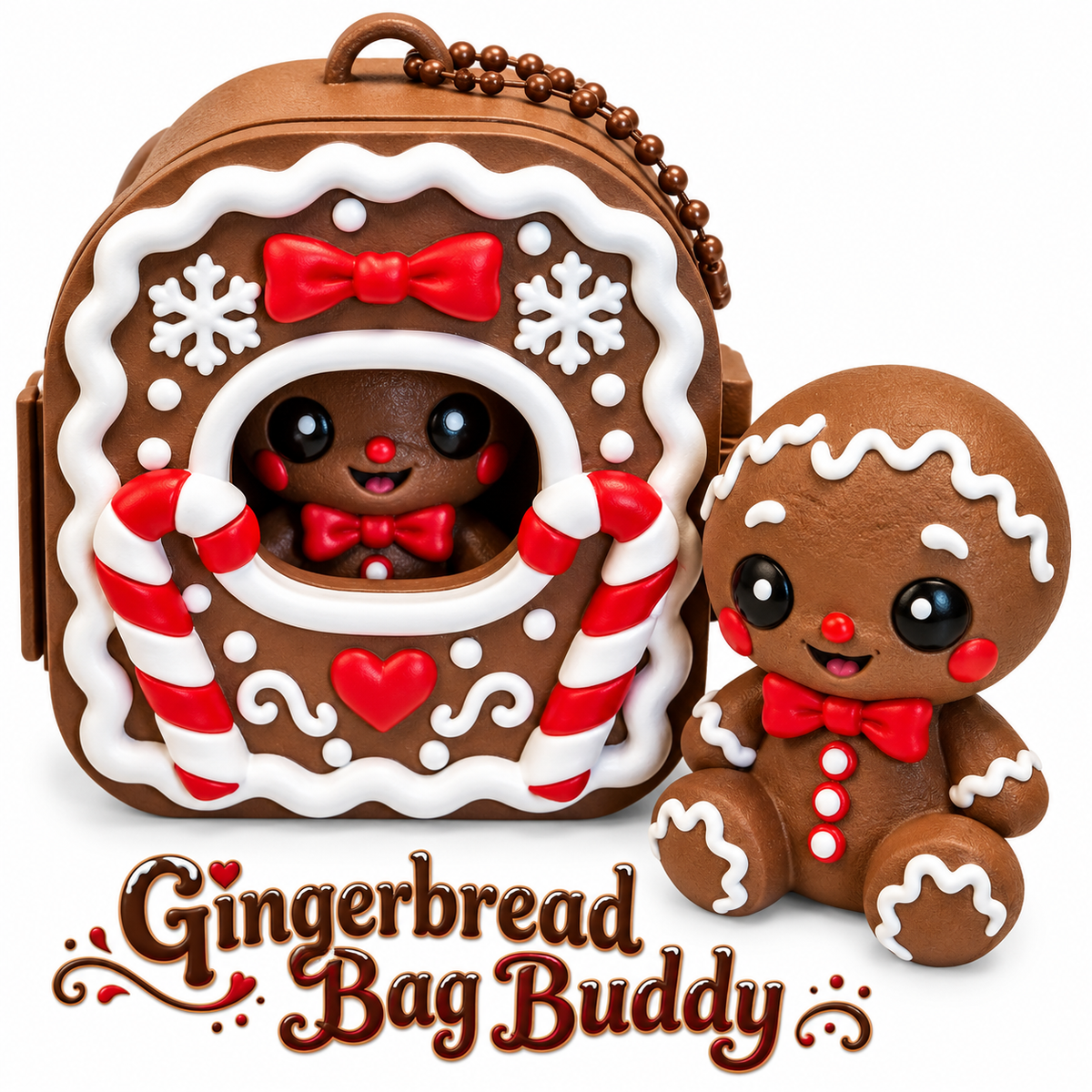 Backpack Buddy's —Keychain Collectible Figurine