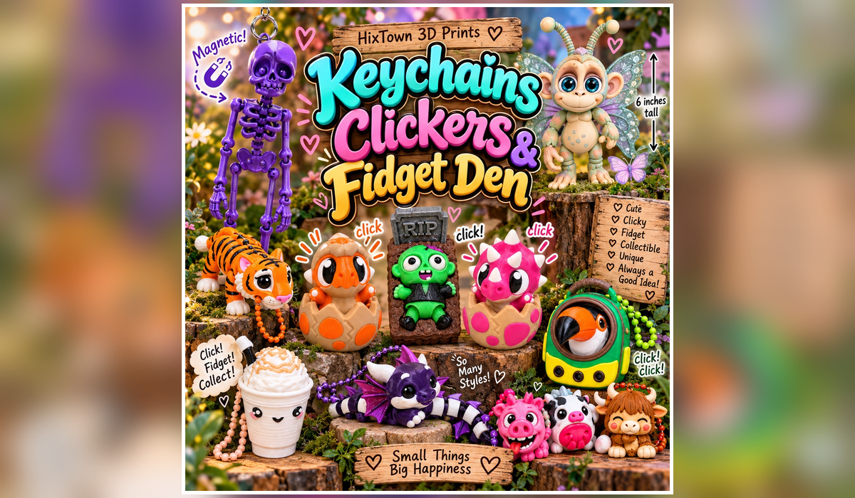 Keychains & Fidgets