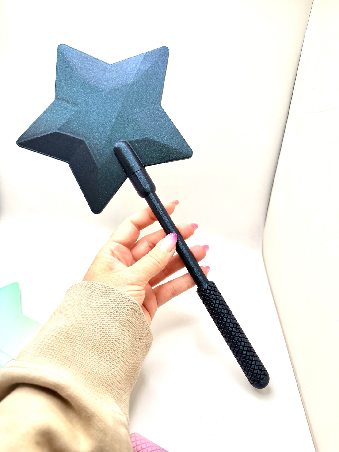 Magic Star Figurine with Card Slot — 3D Printed
