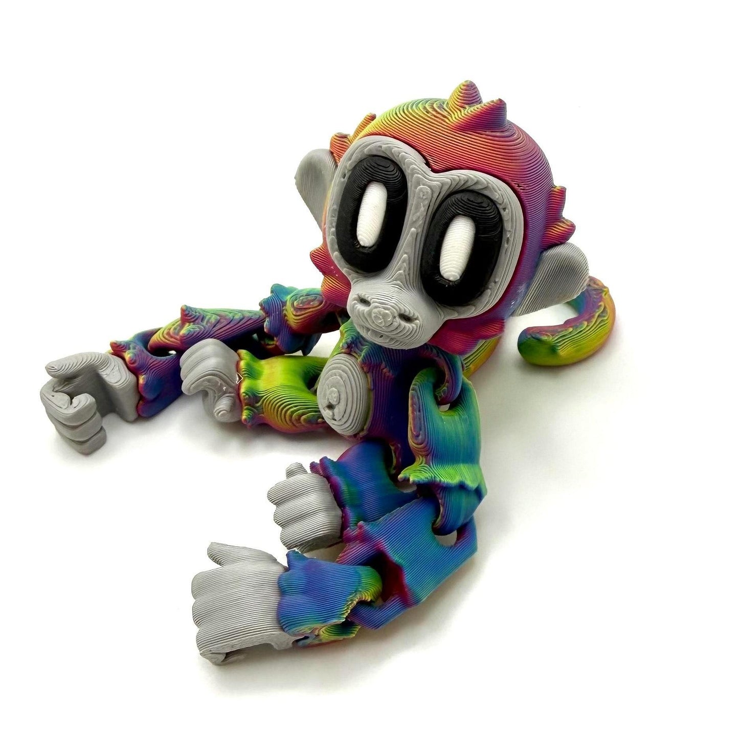 Mini Blob Monkey — Articulated Figurine