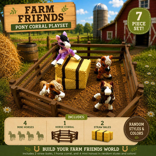 Farm Friends Horse Herd Figurines — Starter Set