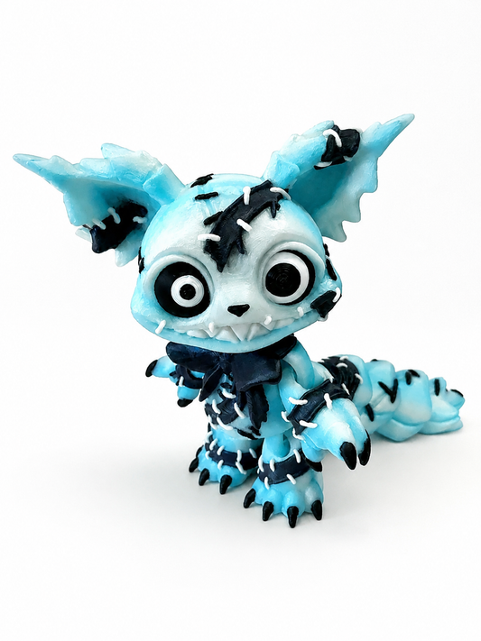 Jinksy Cat —5"  Articulated 3D Printed Figure