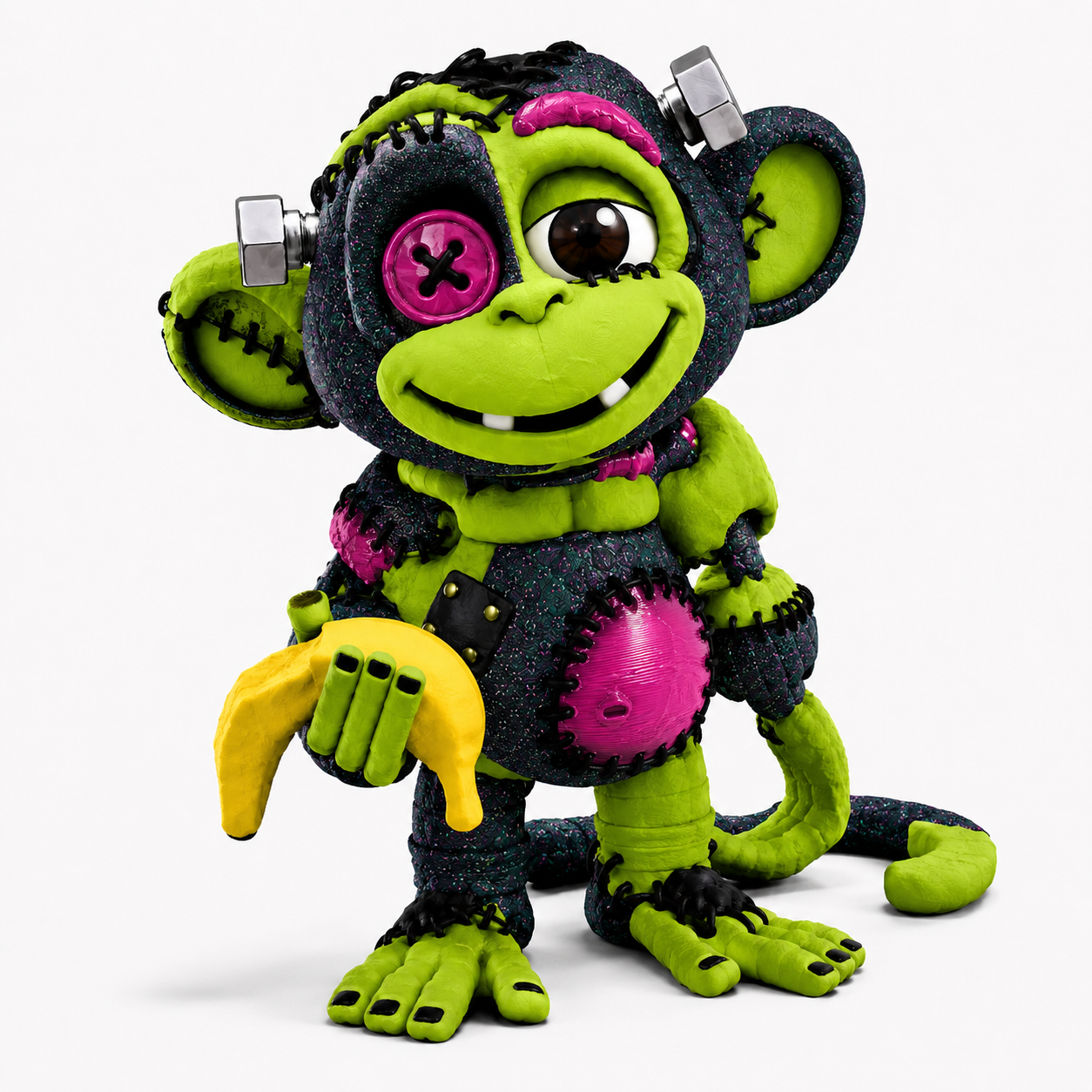 8" Monkey's Den Articulating Figurine