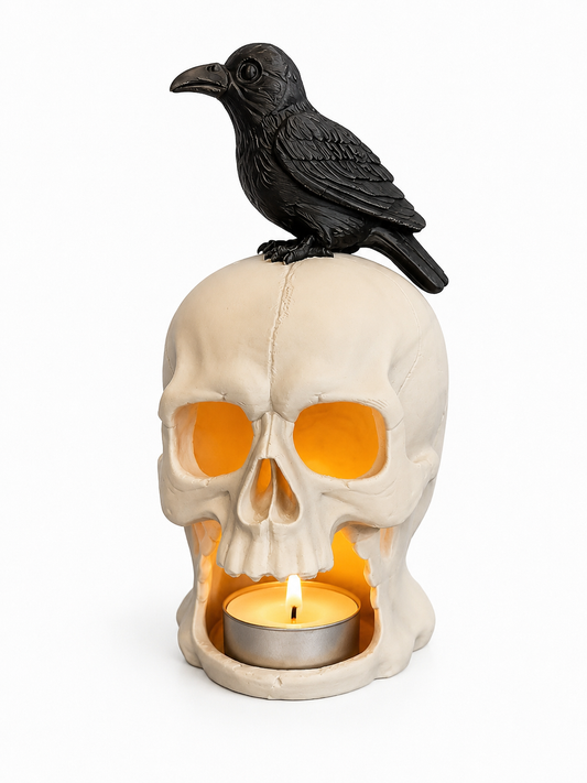 Spooky Corner Tea Lights — 3D Printed Gothic Halloween Décor
