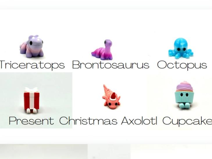 Micro Nibblets | Tiny 3D Printed Figures & Collectible Houses