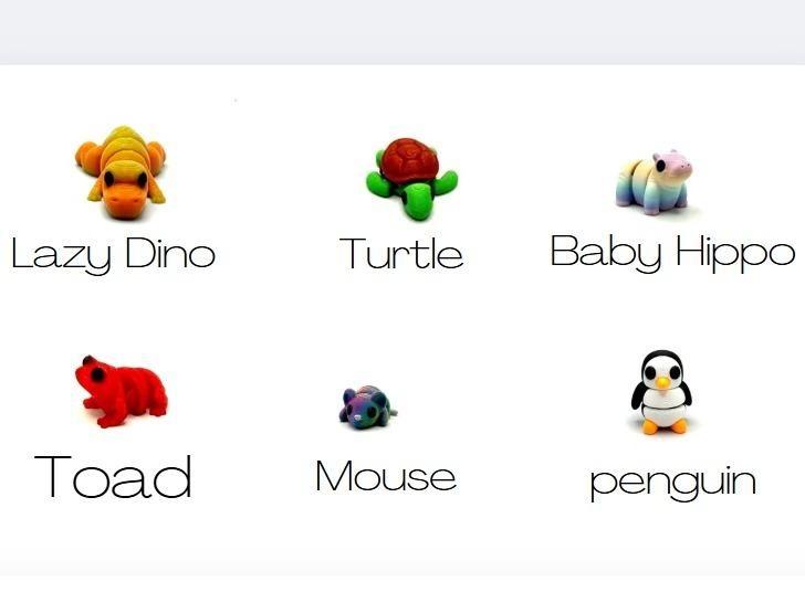 Micro Nibblets | Tiny 3D Printed Figures & Collectible Houses