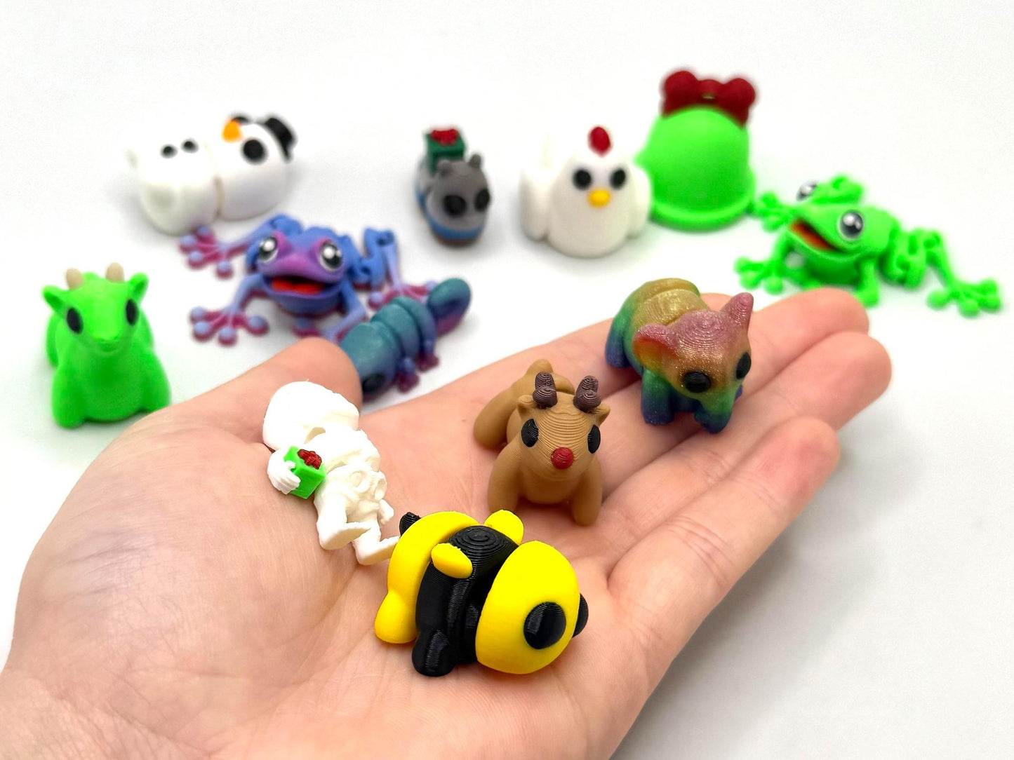 Micro Nibblets | Tiny 3D Printed Figures & Collectible Houses