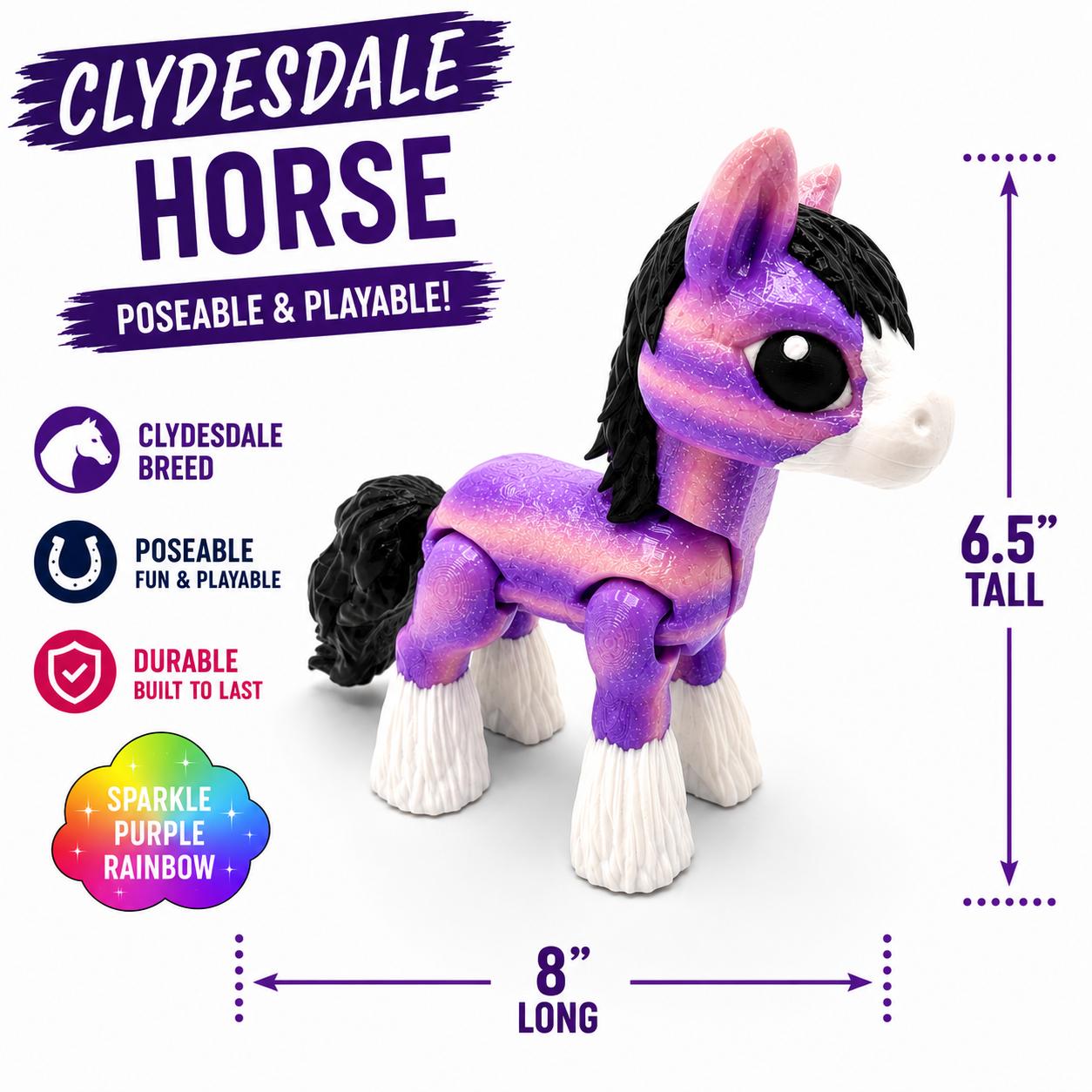 Stable Mates — 6.5" Articulated Horse Figurines
