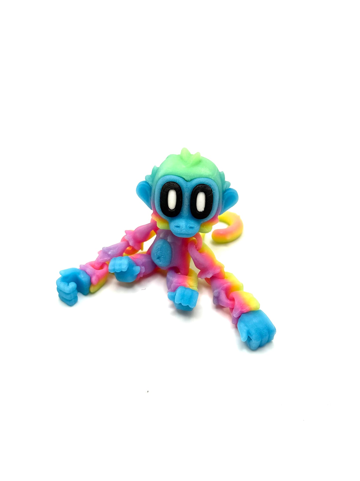Mini Blob Monkey — Articulated Figurine