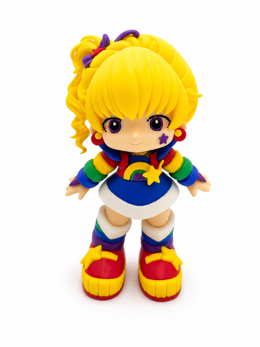 Retro '80s Cartoon Figurines — 5" 3D Printed Collectibles