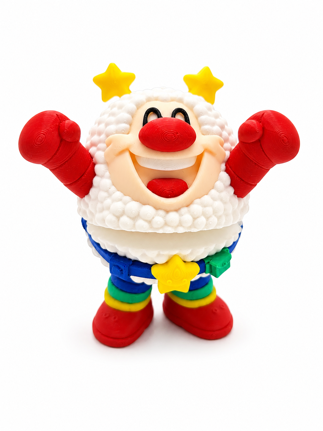Retro '80s Cartoon Figurines — 5" 3D Printed Collectibles
