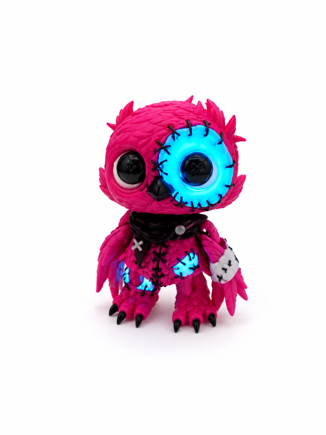 Crowlie Owl — Hand-Painted Articulated 3D Printed Figure