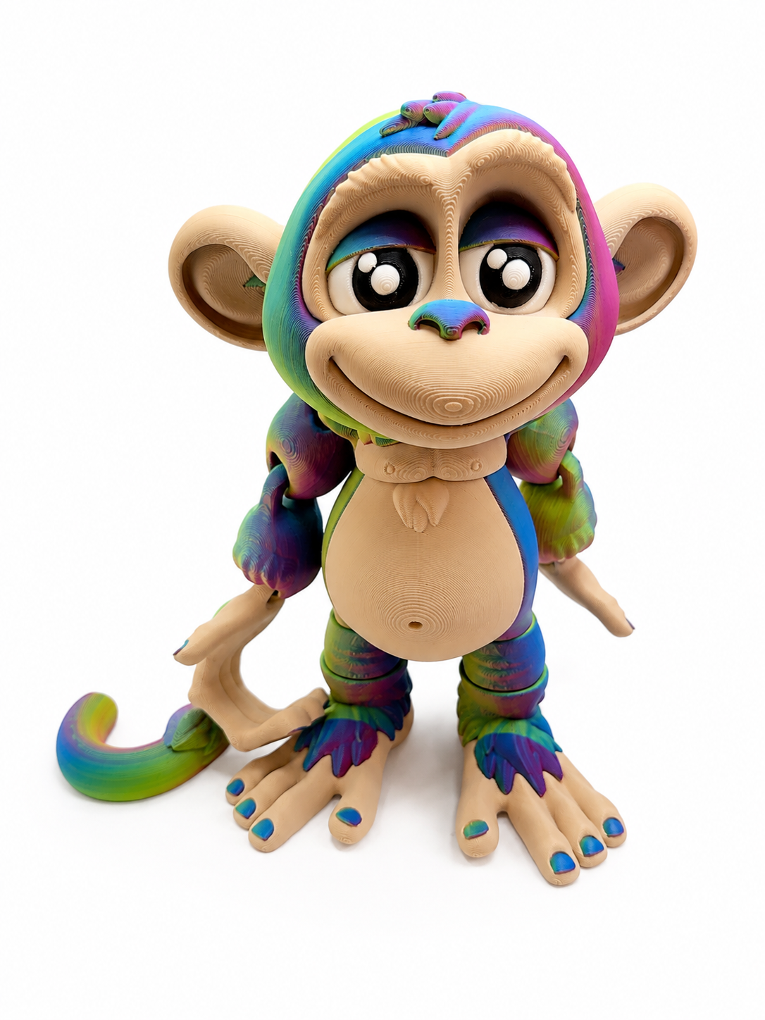 8" Monkey's Den Articulating Figurine
