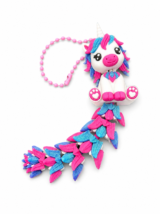Bag Buddies Keychains — Articulated 3D Printed Figurine