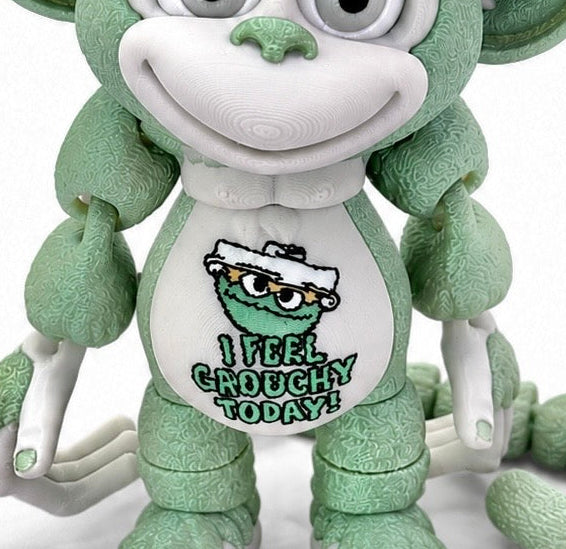 HixTown Exclusive - The Grouchy Monkey 6" Articulating Collectible