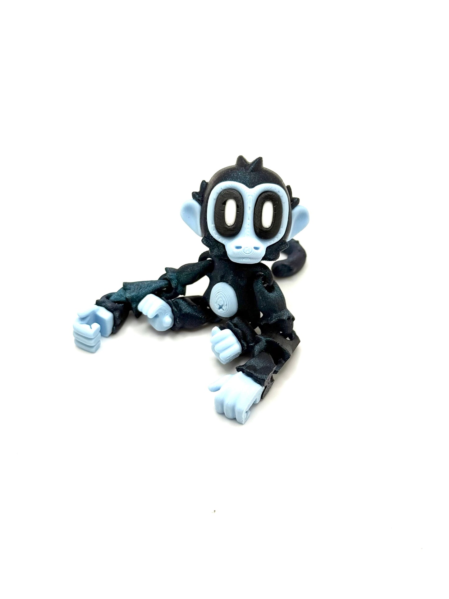 Mini Blob Monkey — Articulated Figurine