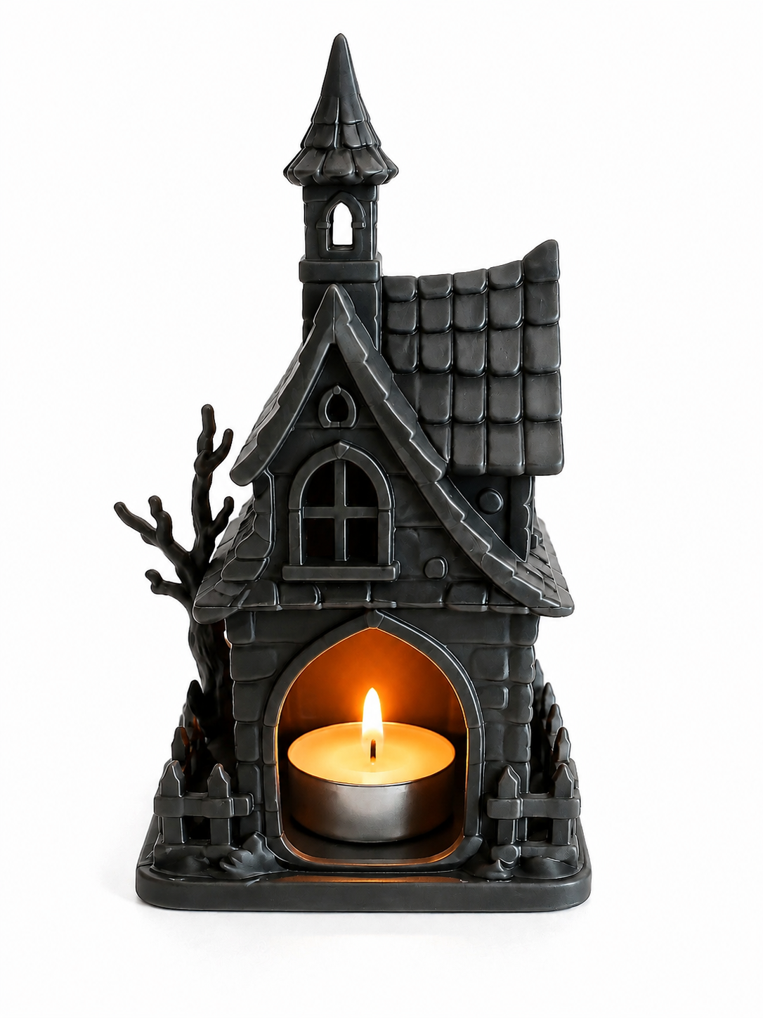 Spooky Corner Tea Lights — 3D Printed Gothic Halloween Décor
