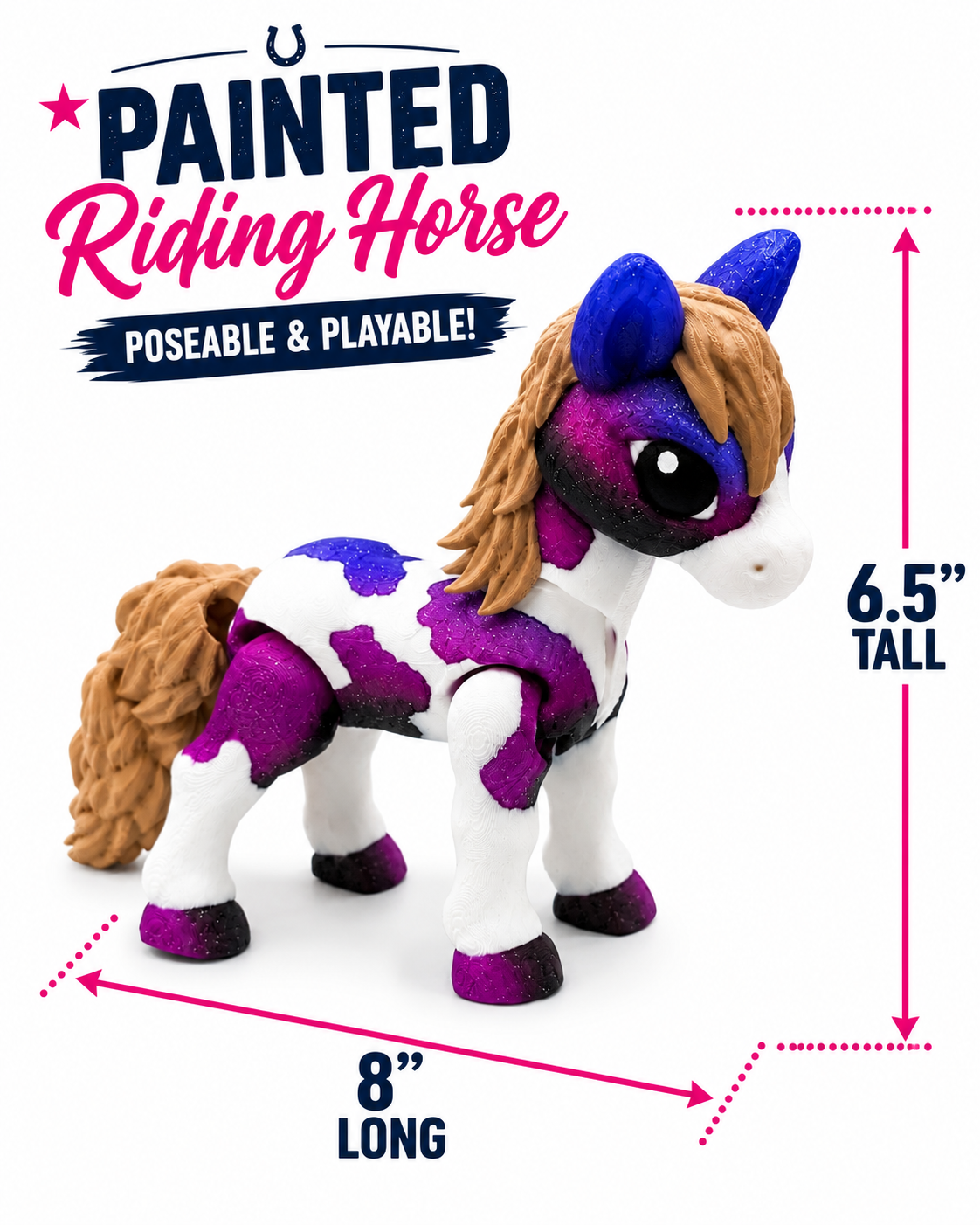 Stable Mates — 6" Articulated Horse Figurines