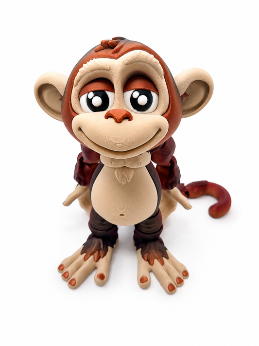 8" Monkey's Den Articulating Figurine