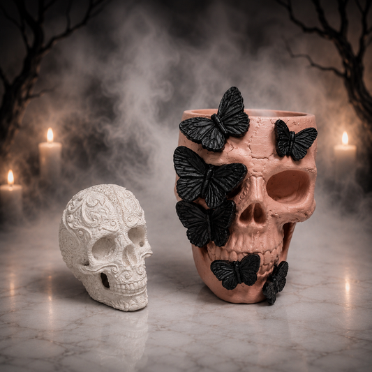 Gothic Skull Decor Collection