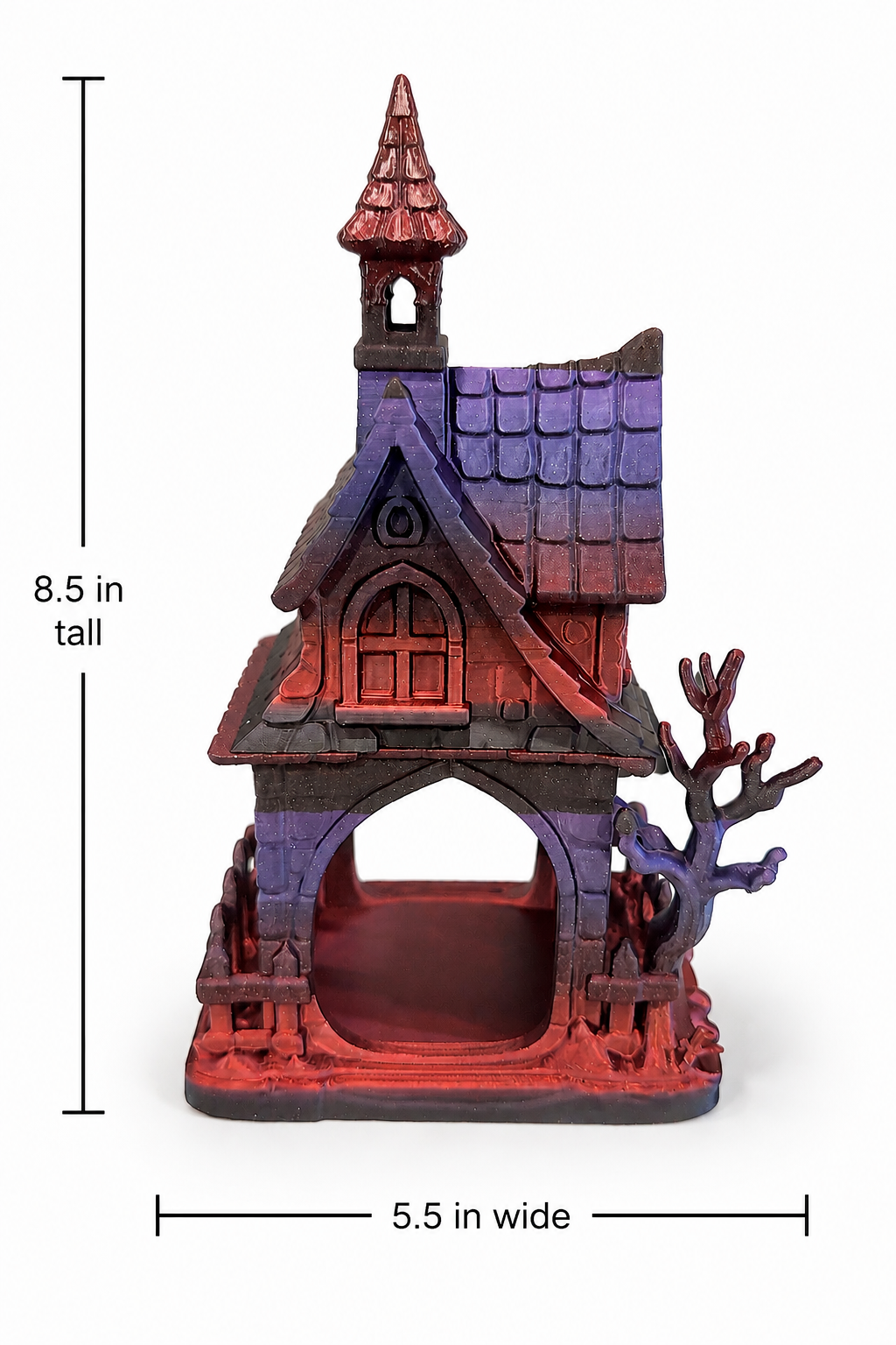 Spooky Corner Tea Lights — 3D Printed Gothic Halloween Décor