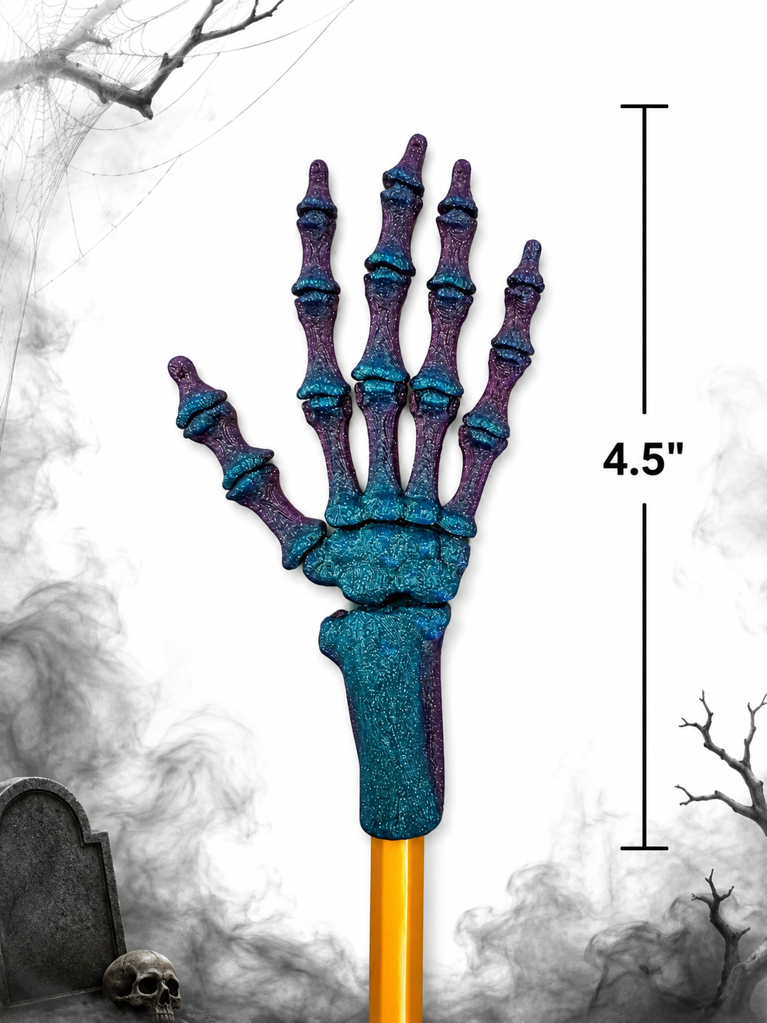 Halloween Sensory Fidgets LED Clickers- Pencil toppers and more 3d printed