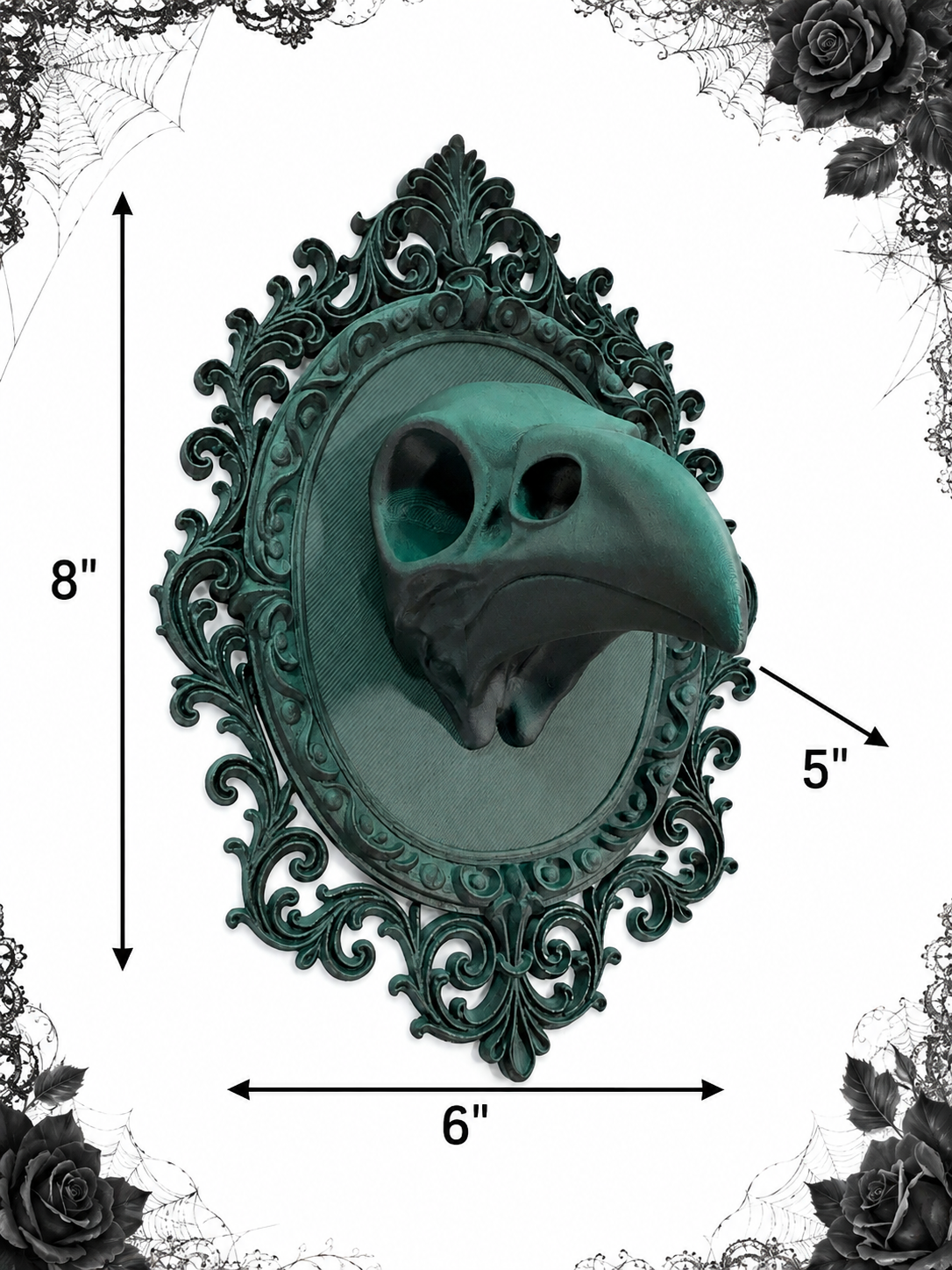 Ornate Gothic Plaque Collection Victorian 3D Wall Art