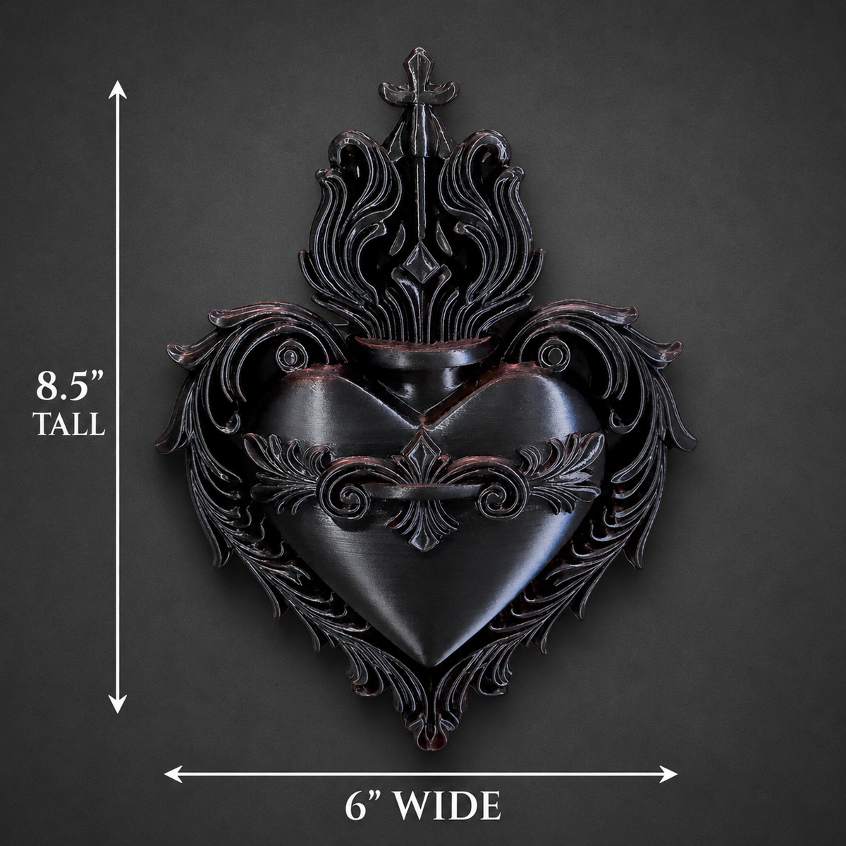 Ornate Gothic Plaque Collection Victorian 3D Wall Art