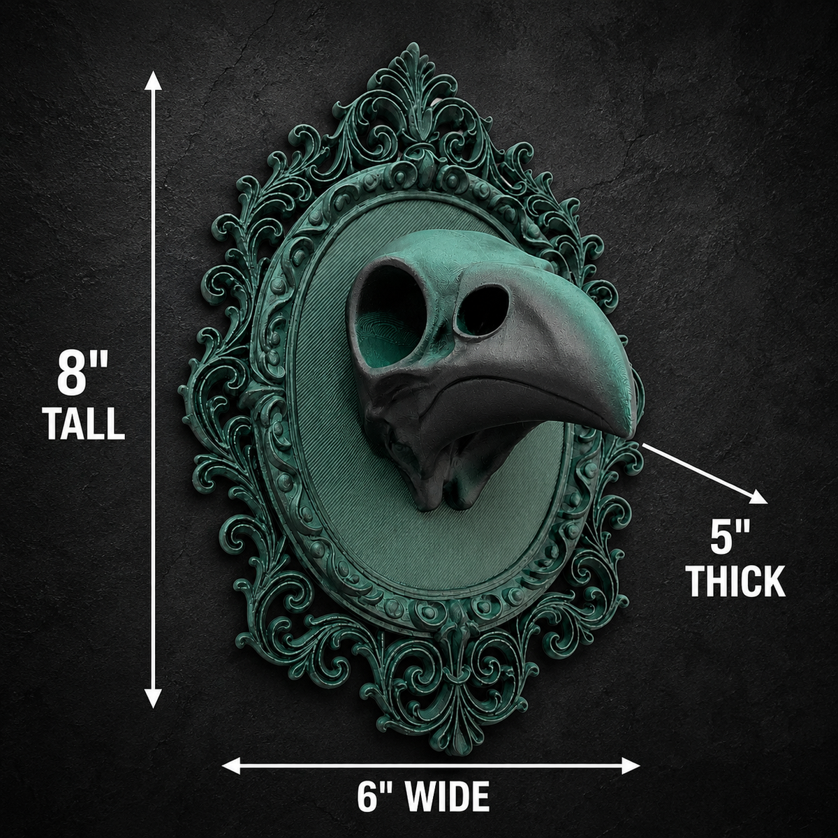 Ornate Gothic Plaque Collection Victorian 3D Wall Art
