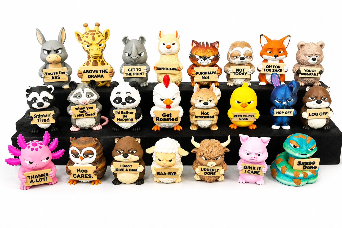 Animals with Attitude — Collectible Figures