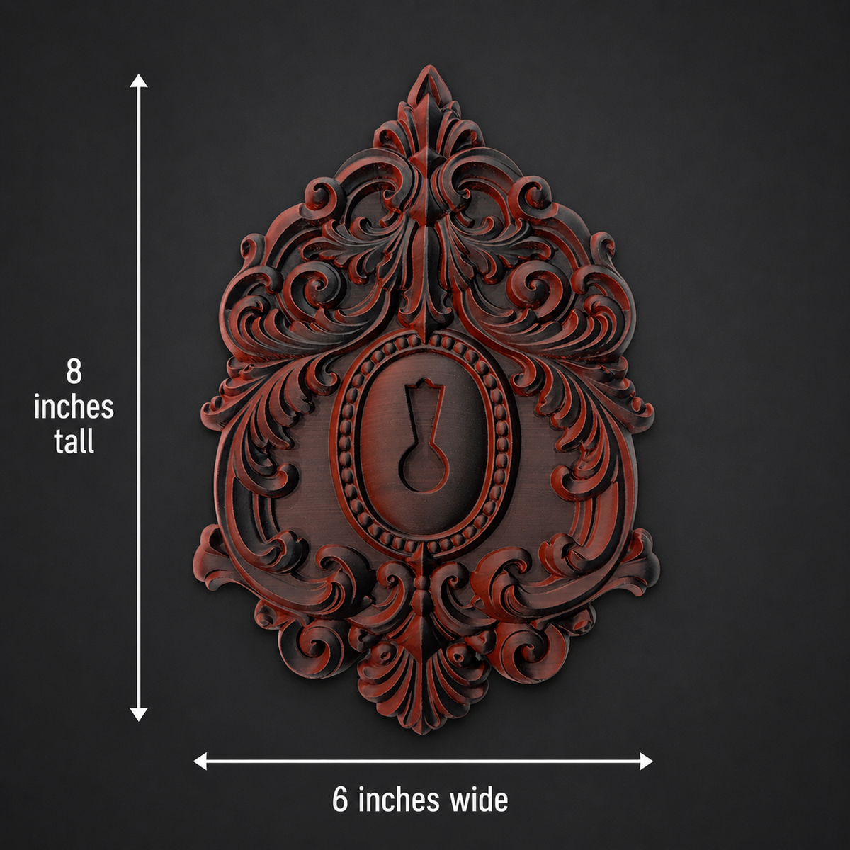 Ornate Gothic Plaque Collection Victorian 3D Wall Art