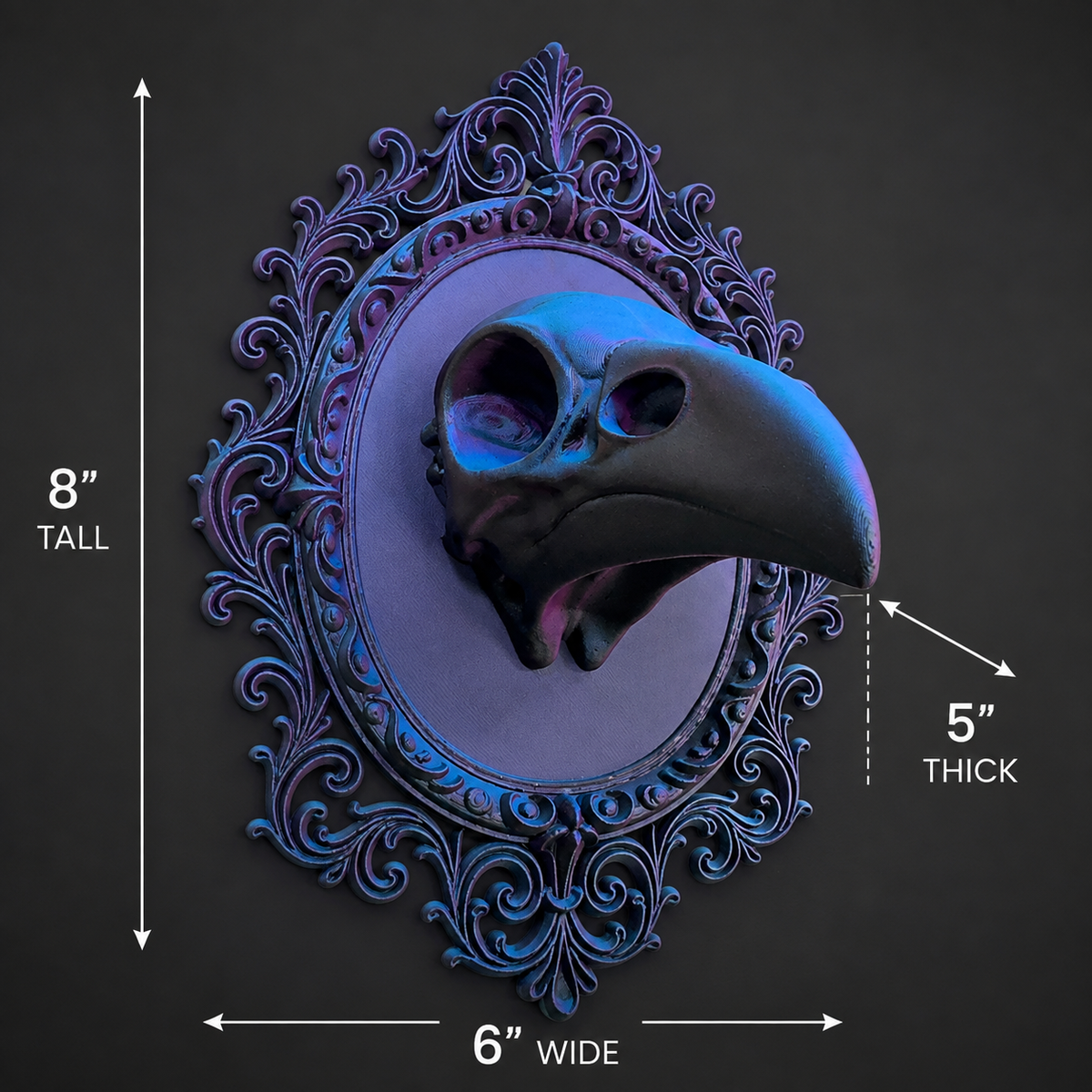 Ornate Gothic Plaque Collection Victorian 3D Wall Art