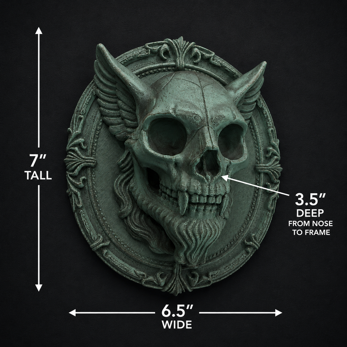 Ornate Gothic Plaque Collection Victorian 3D Wall Art
