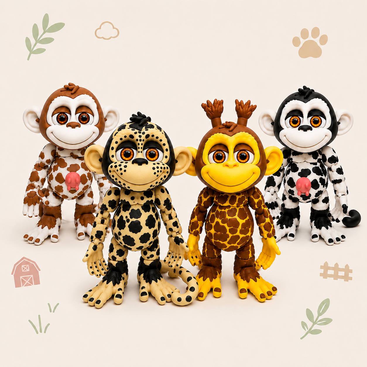 The Monkey’s Den – HixTown Exclusive Farm & Safari Monkeys