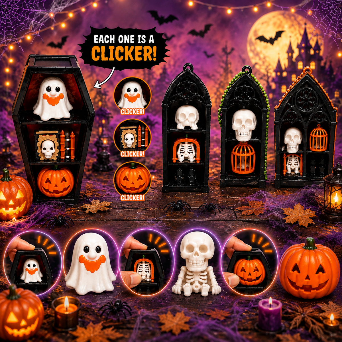 Halloween Clicker Displays