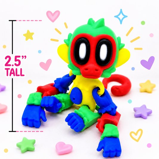 2.5" Mini Blob Monkey Pals