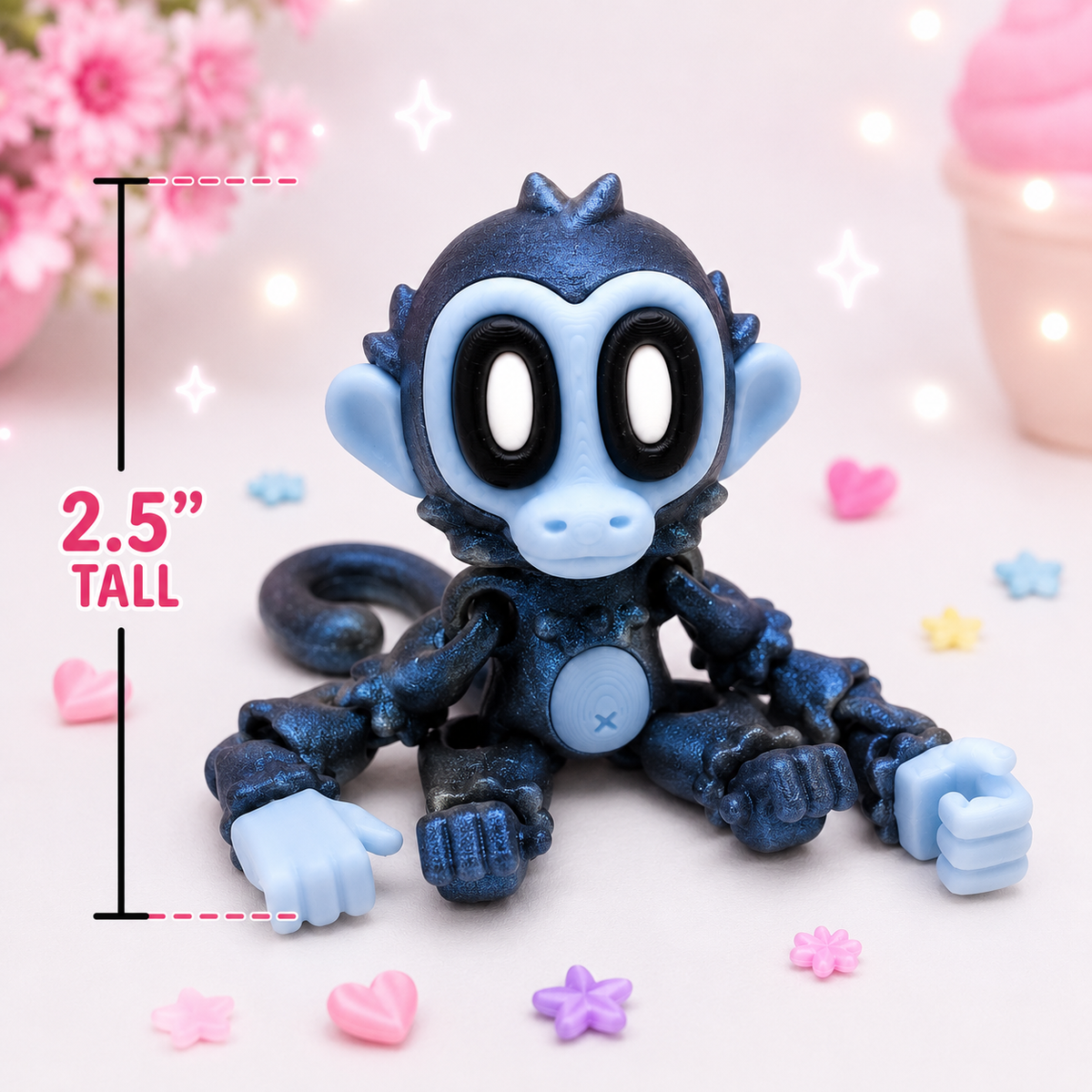 2.5" Mini Blob Monkey Pals
