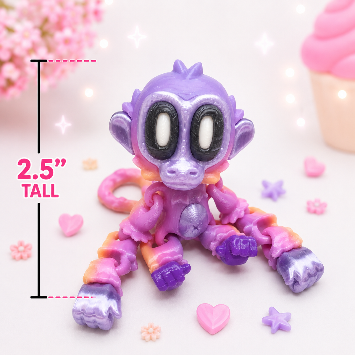2.5" Mini Blob Monkey Pals