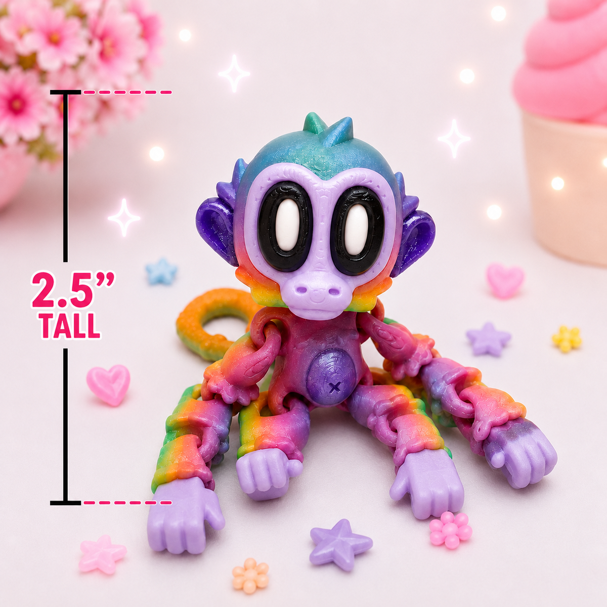 2.5" Mini Blob Monkey Pals