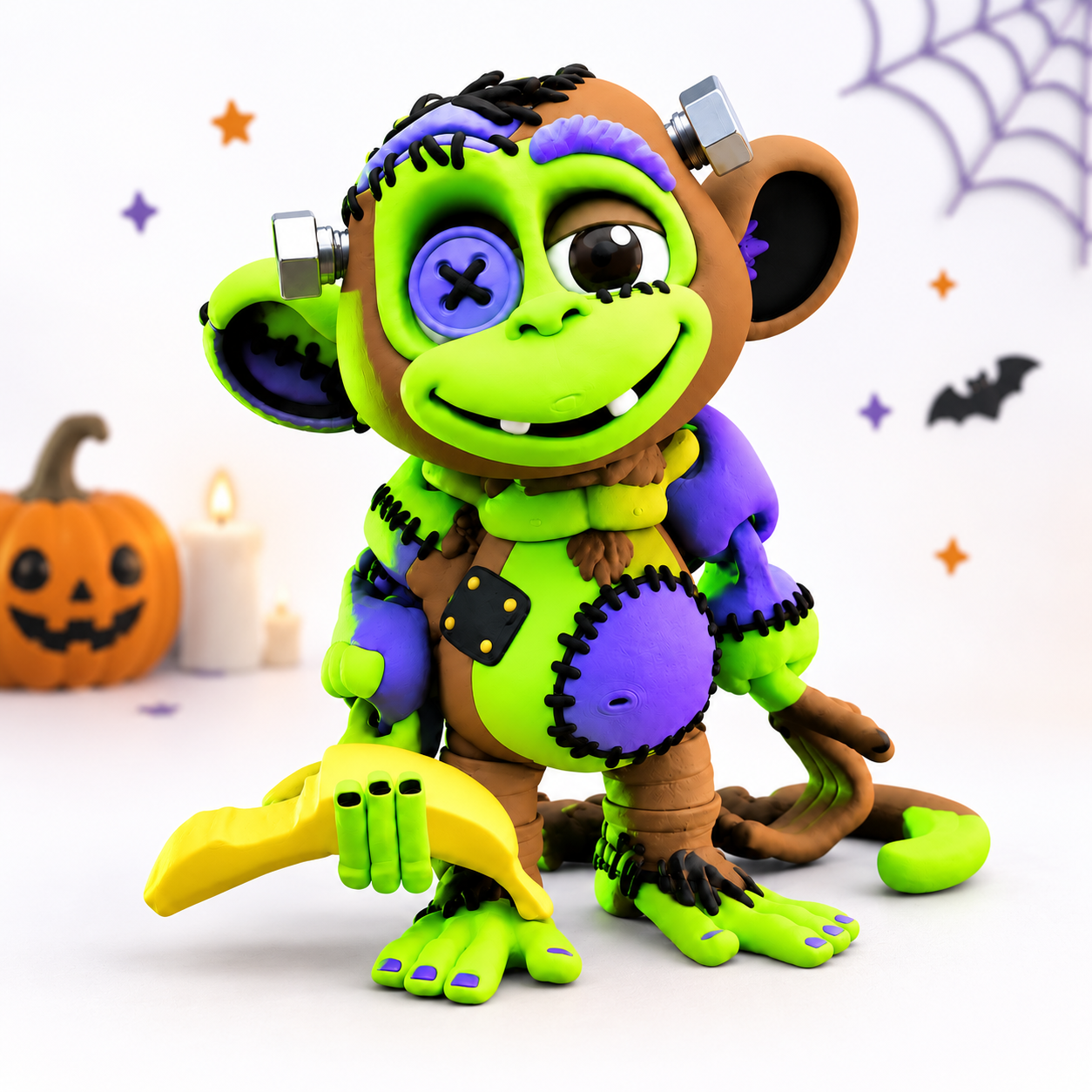 5.5" Monkeys — Articulated Collectible Figurines