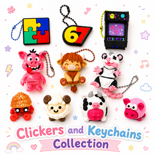 Clickers & Keychains Collection