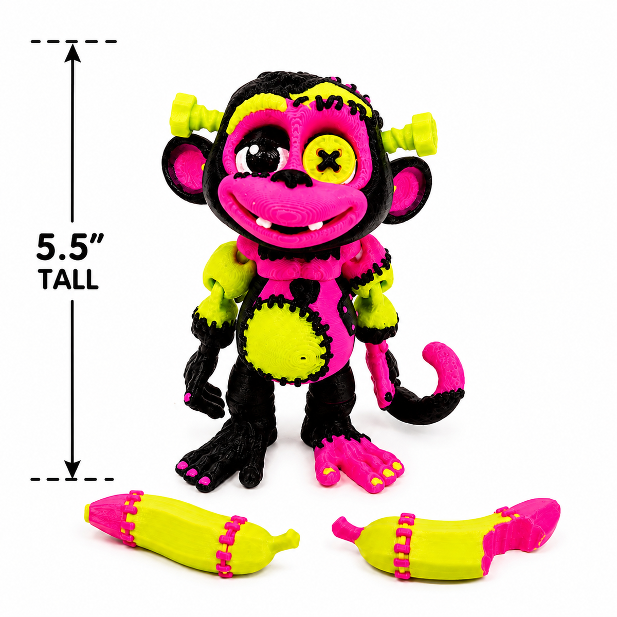5.5" Monkeys — Articulated Collectible Figurines