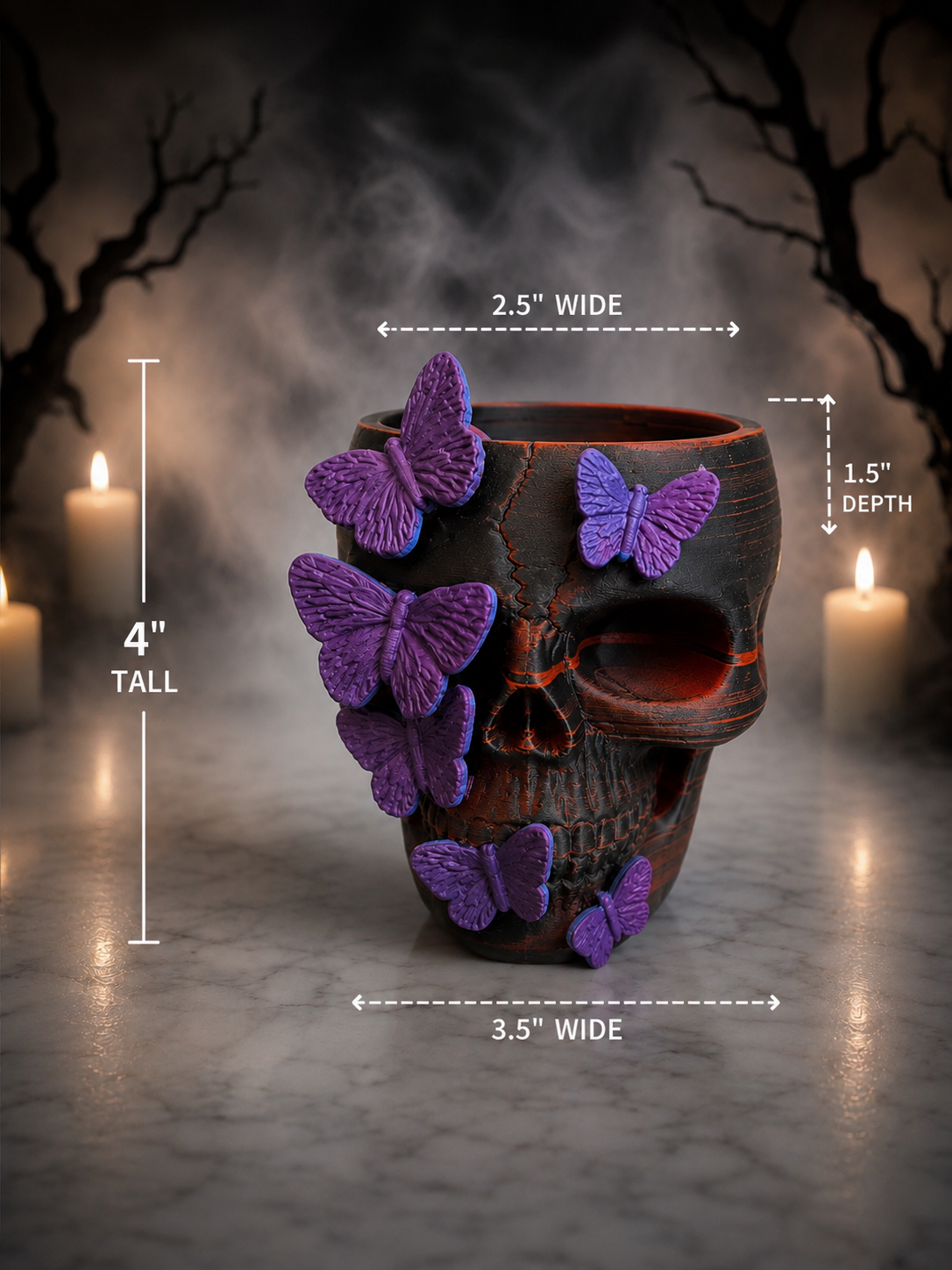 Gothic Skull Decor Collection