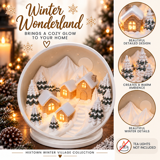 HixTown Winter Village collection