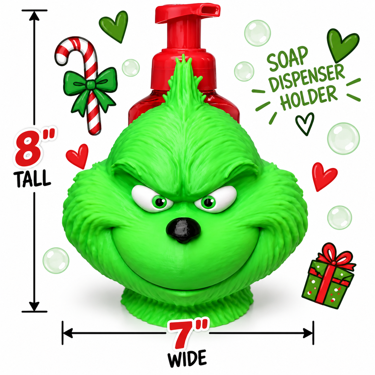 Sink Buddy's Foam Soap Holders Holiday