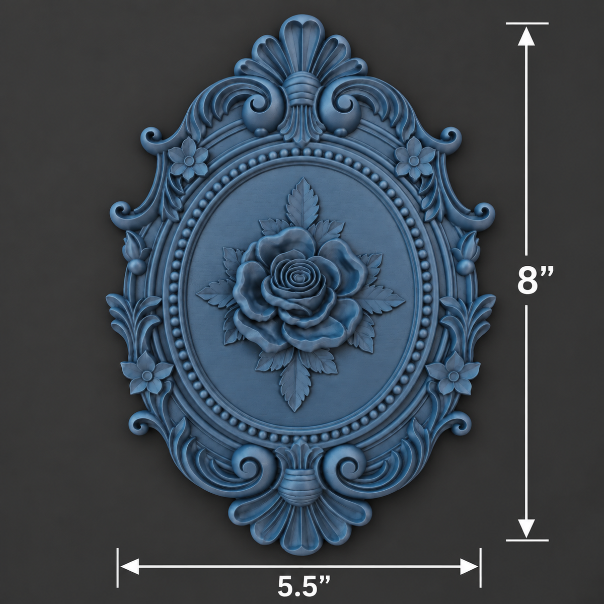 Ornate Gothic Plaque Collection Victorian 3D Wall Art